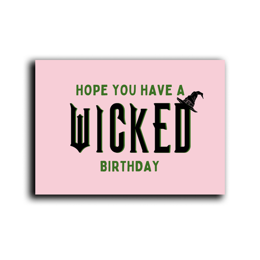 Klappkarte | Wicked Birthday