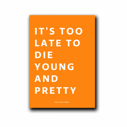 Poster - young and pretty