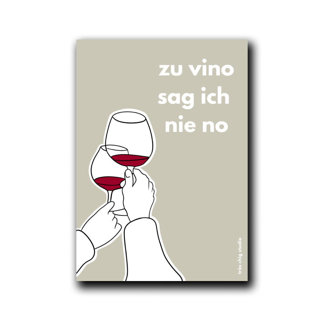 Poster - vino