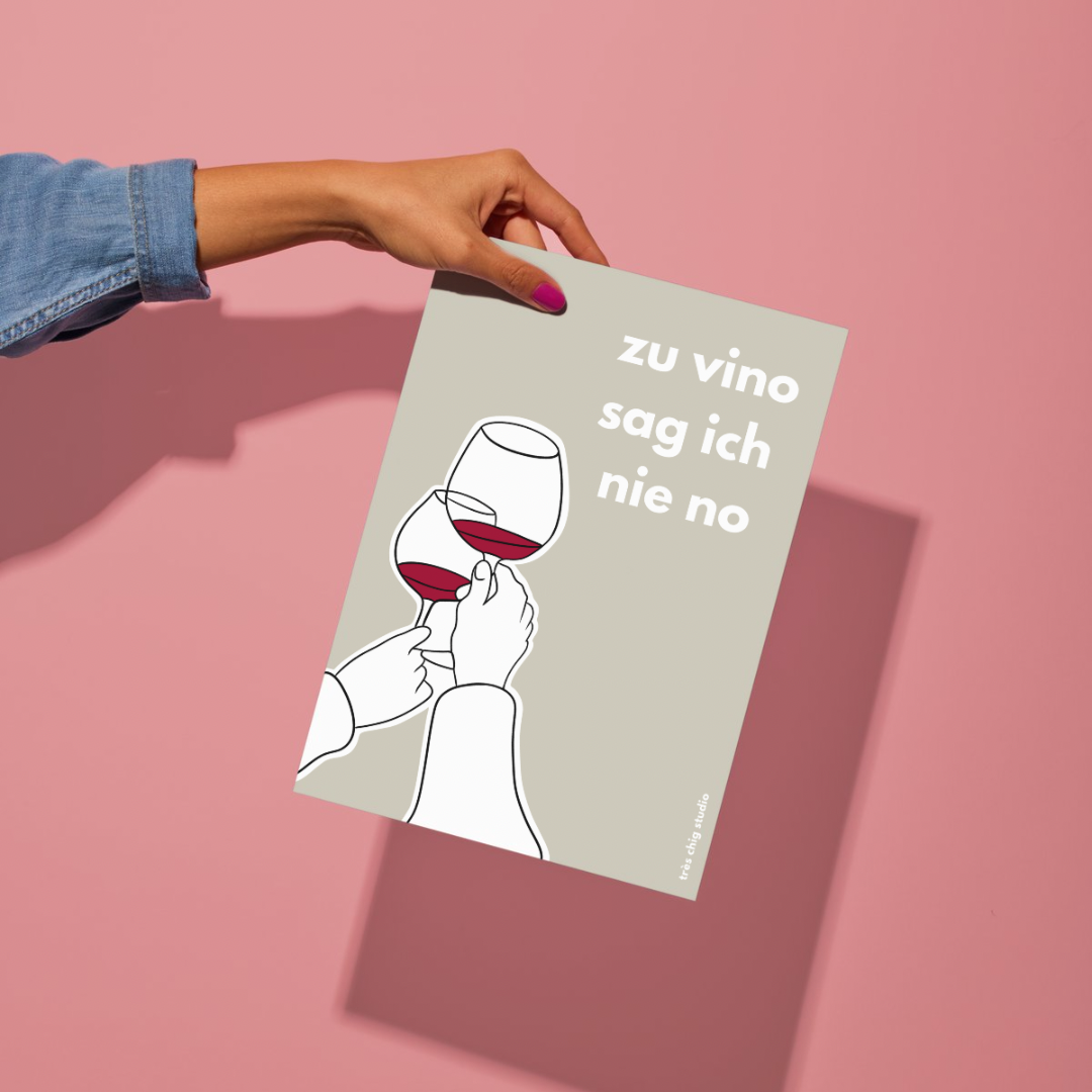 Poster - vino