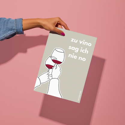 Poster - vino