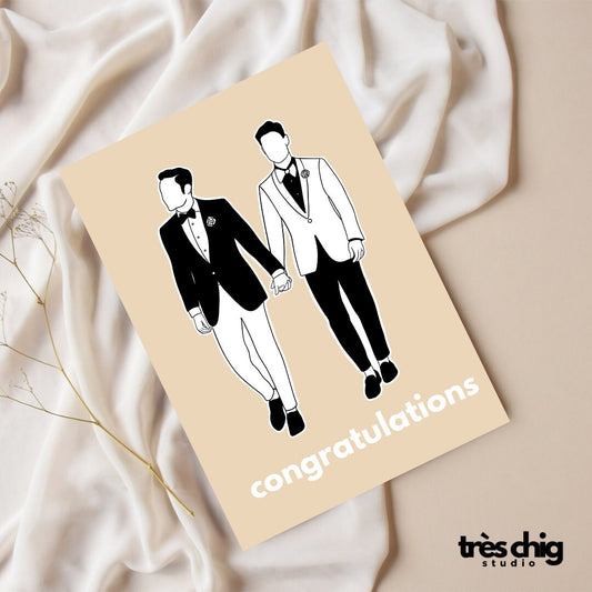 Wedding Men | Postkarte