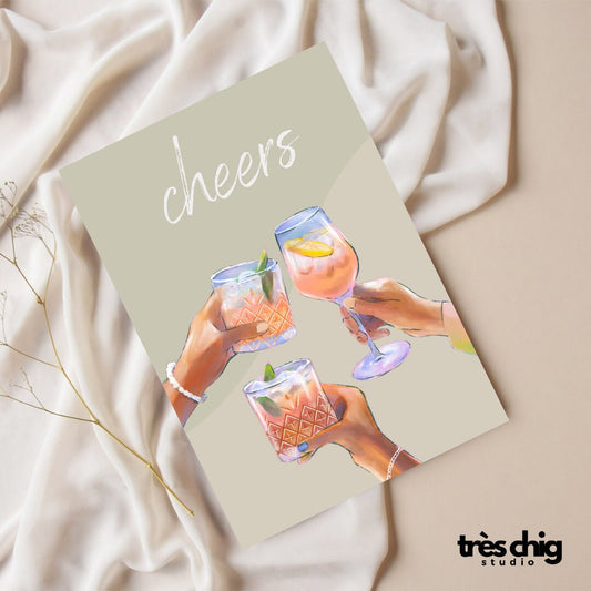 Cheers | Postkarte